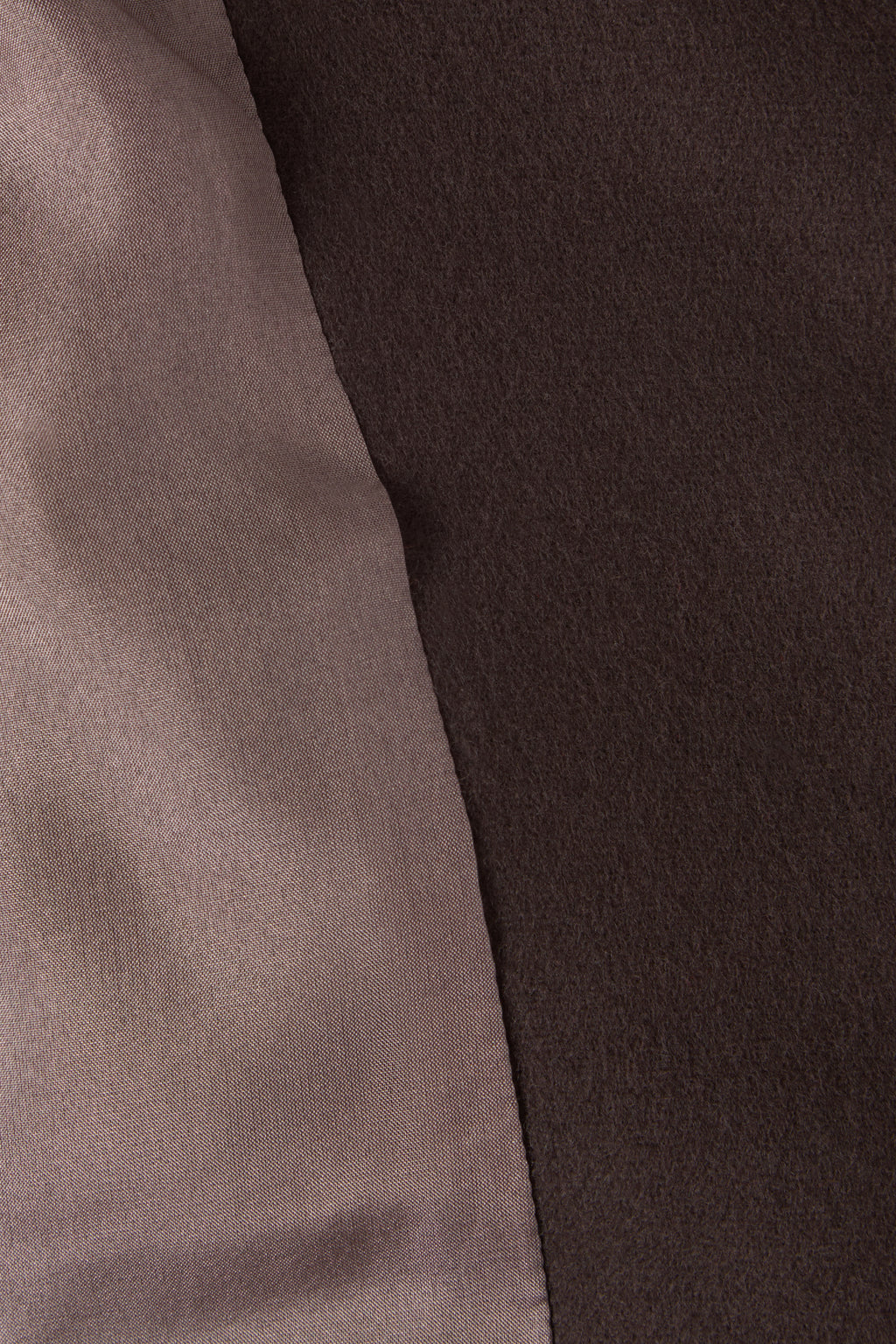Detail of the silk lining inside the Corbu Jacket