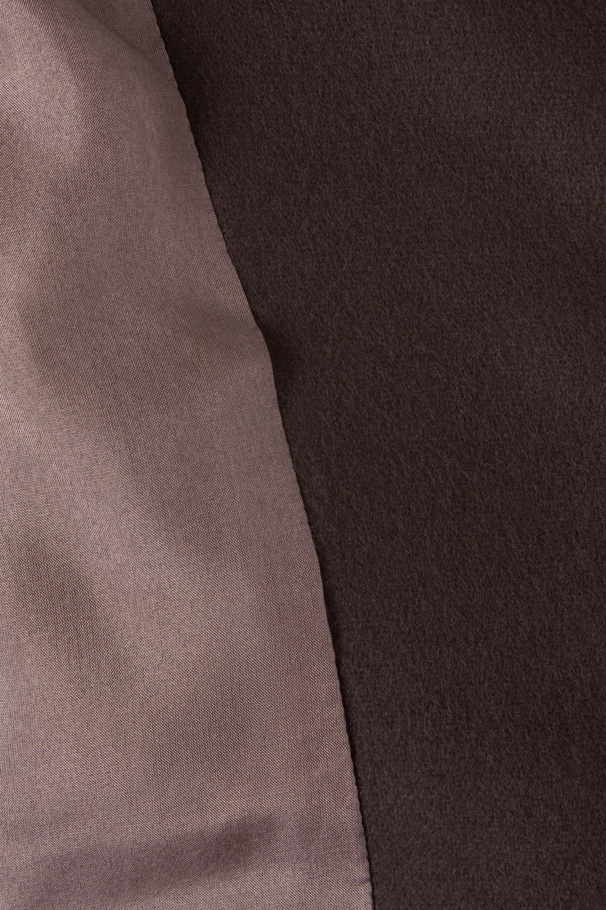 Detail of the silk lining inside the Corbu Jacket